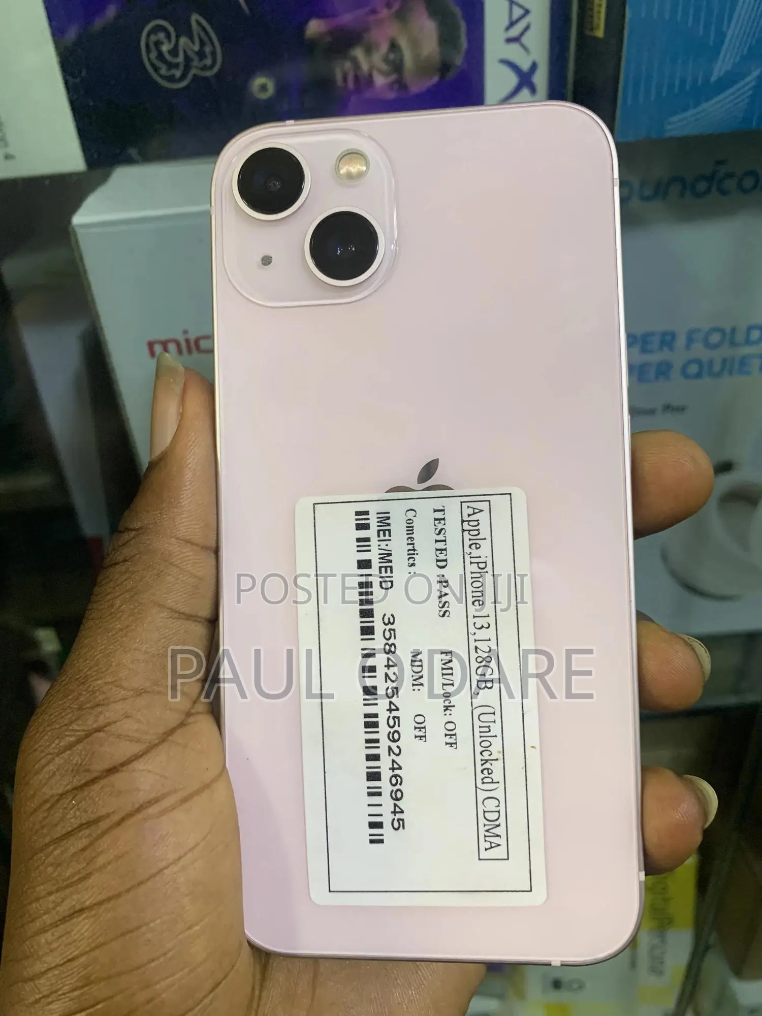 Apple iPhone 13 128 GB Pink in Ikeja - Mobile Phones, Paul O’dare ...
