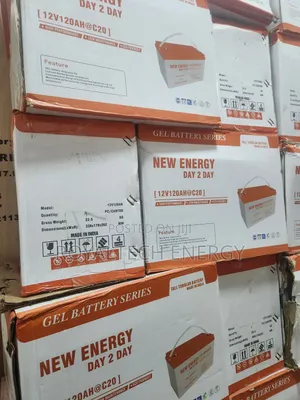 New Energy 120ah 12v Gel Batteries