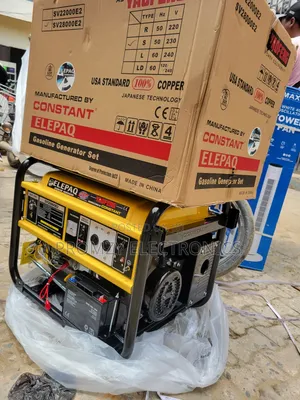Elepaq Constant Petrol Gen Model Sv28000e2 100% Copper Coil 12.5kva