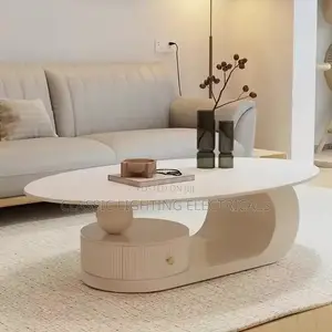 Nordic Space Saving Coffee Table Luxury Clear Simple Coffee Table