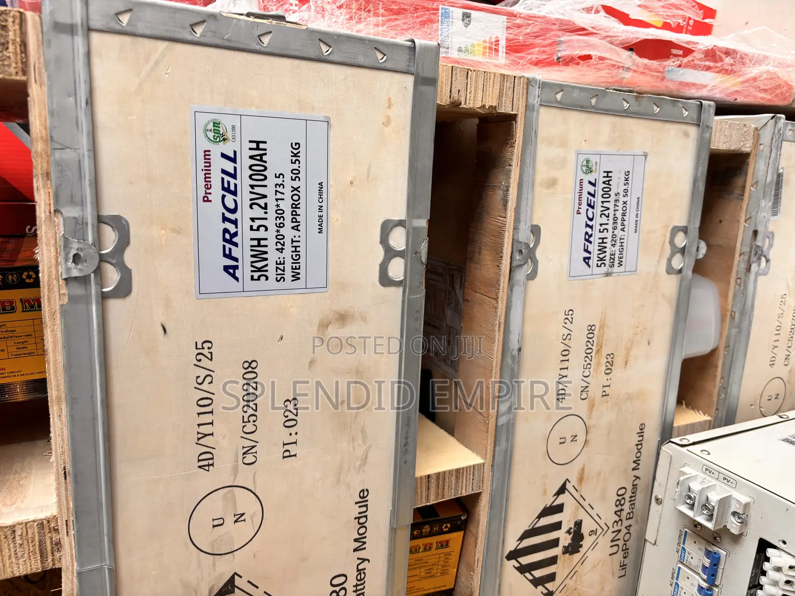 5kwh Africell Lithium Battery