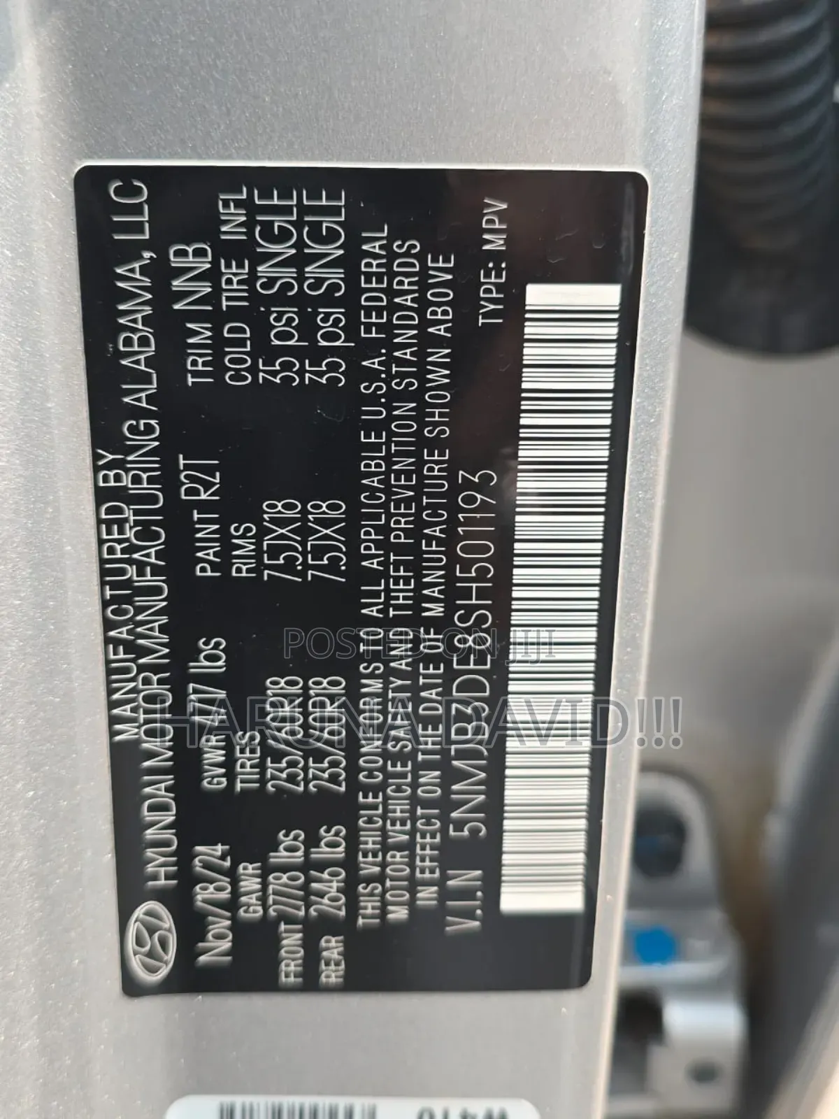Hyundai Tucson 2025 Silver