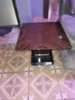 Well Used Sitting Room Centre Table and 2 Side Stools