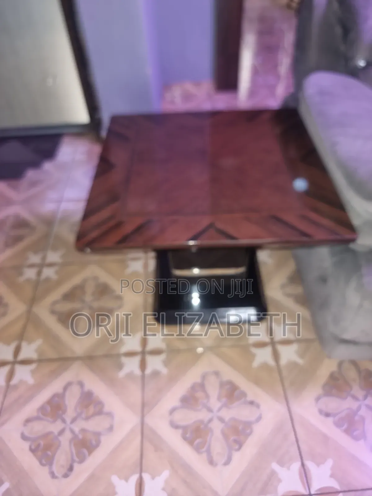 Well Used Sitting Room Centre Table and 2 Side Stools