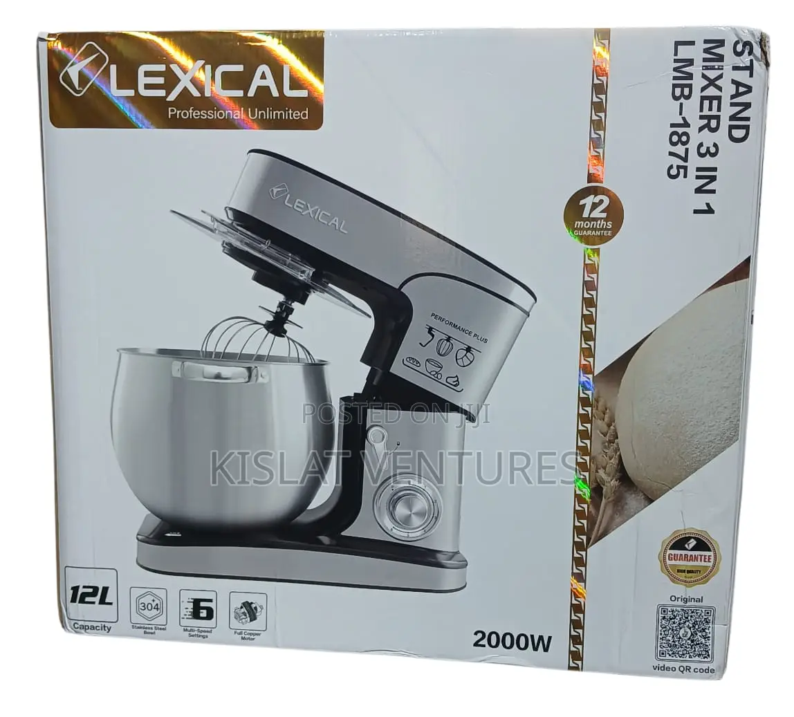 Lexical Stand Mixer 12l - 2000w