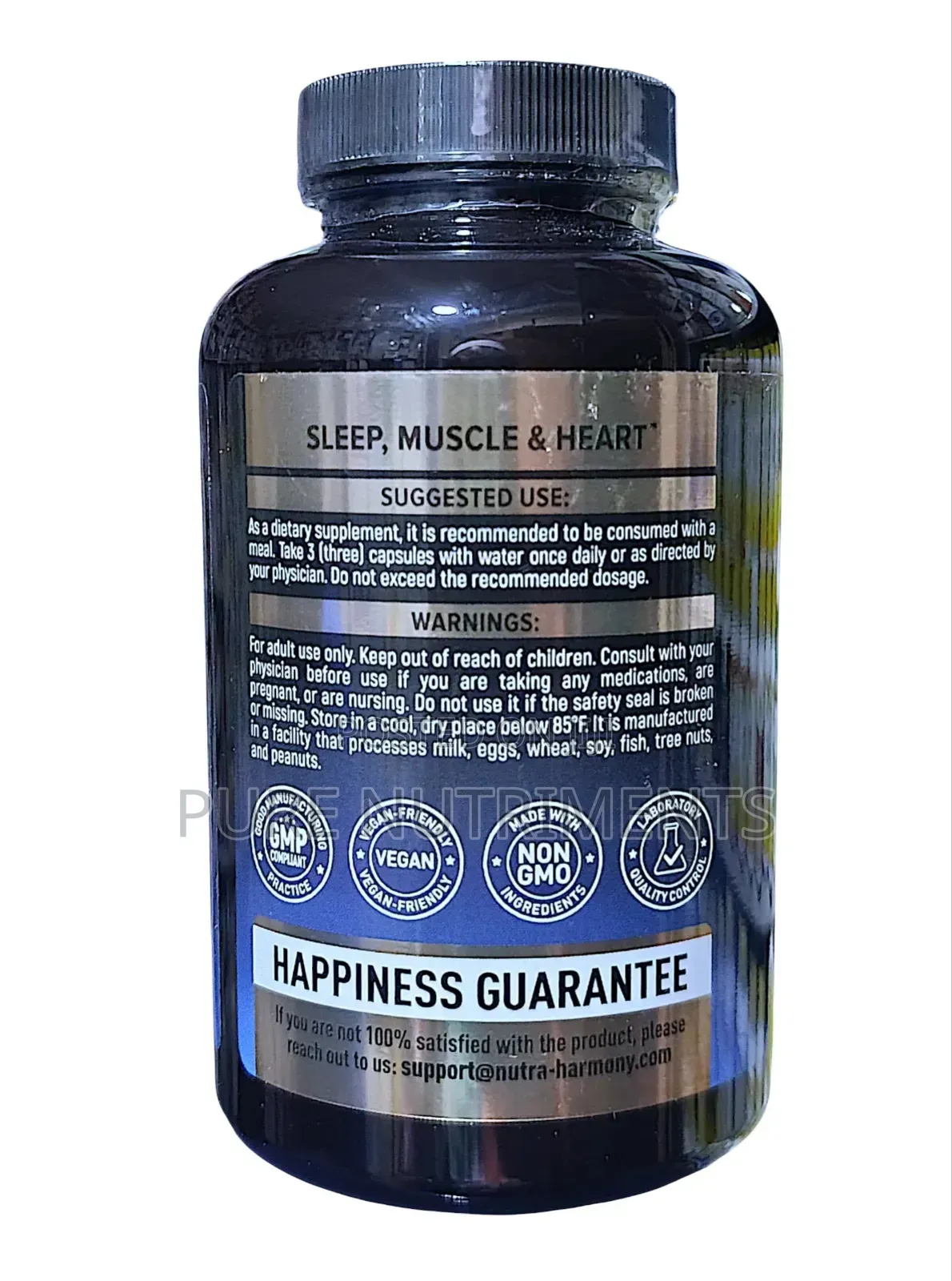 Magnesium Complex 500mg (Glycinate, Citrate, Oxide, Malate, Taurate)