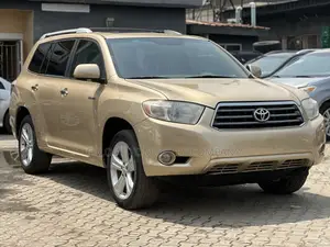 Toyota Highlander Limited 4x4 2009 Gold