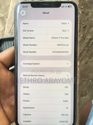 Apple iPhone 11 Pro Max 256 GB Gray