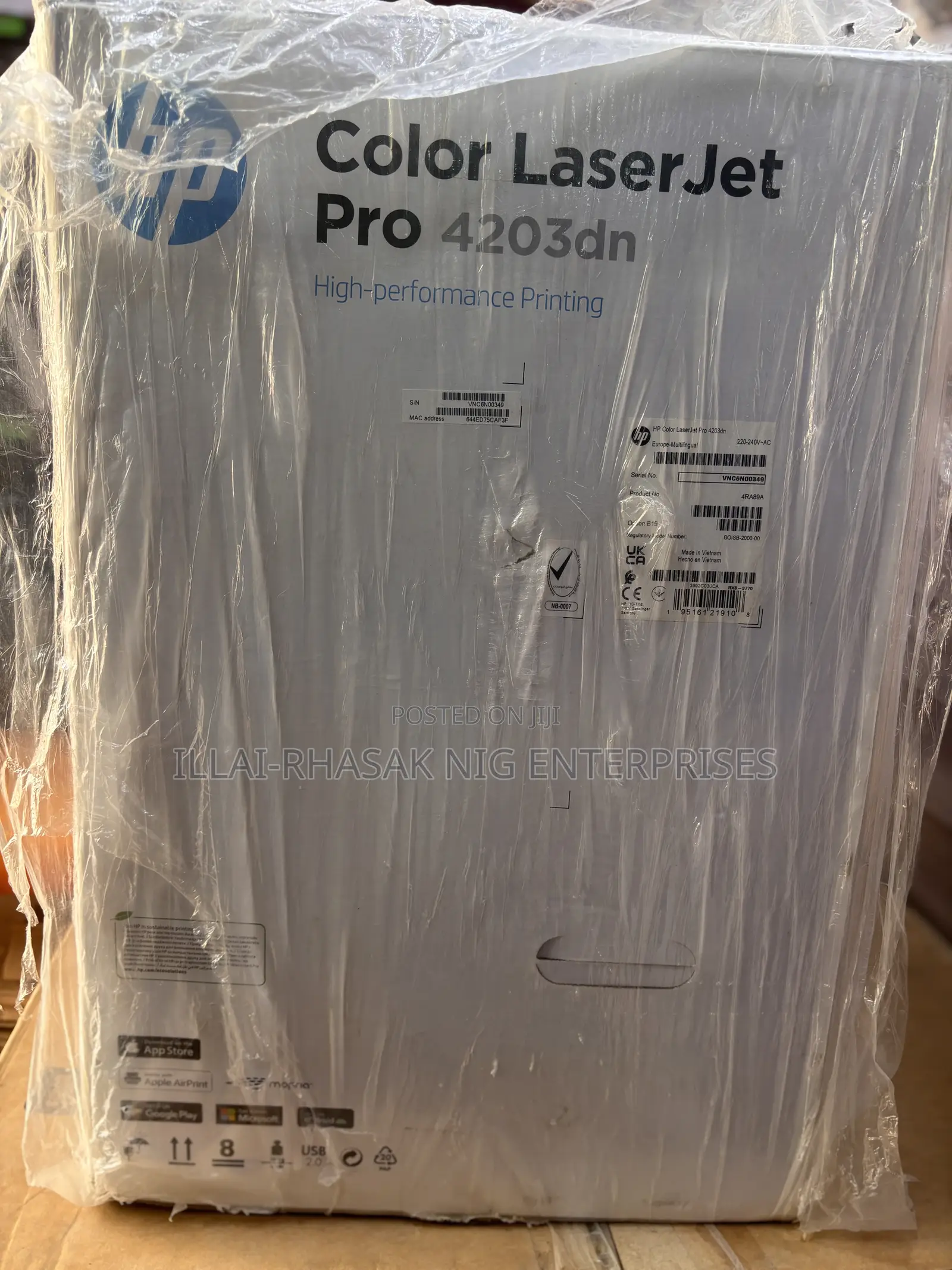 Hp Color Laser Jet Pro 4203dn