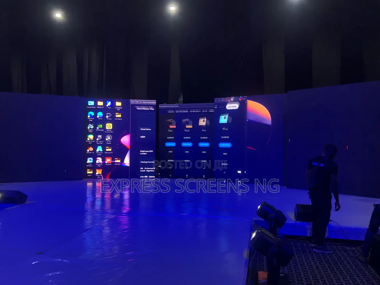 50sqm Led Rental Screen at Ikeja