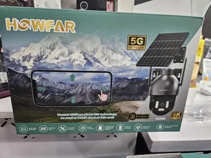Howfar H2506 Single 8mp Hd Camera, Solar Powered CCTV