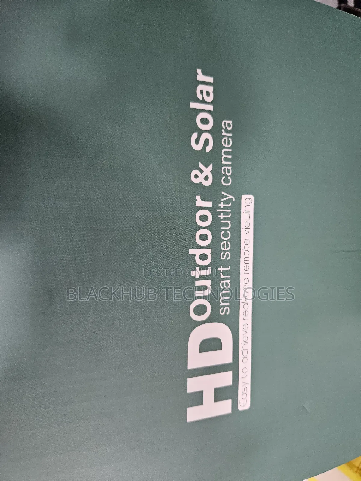 Howfar H2506 Single 8mp Hd Camera, Solar Powered CCTV