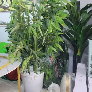 Artificial Flower and Pot Set