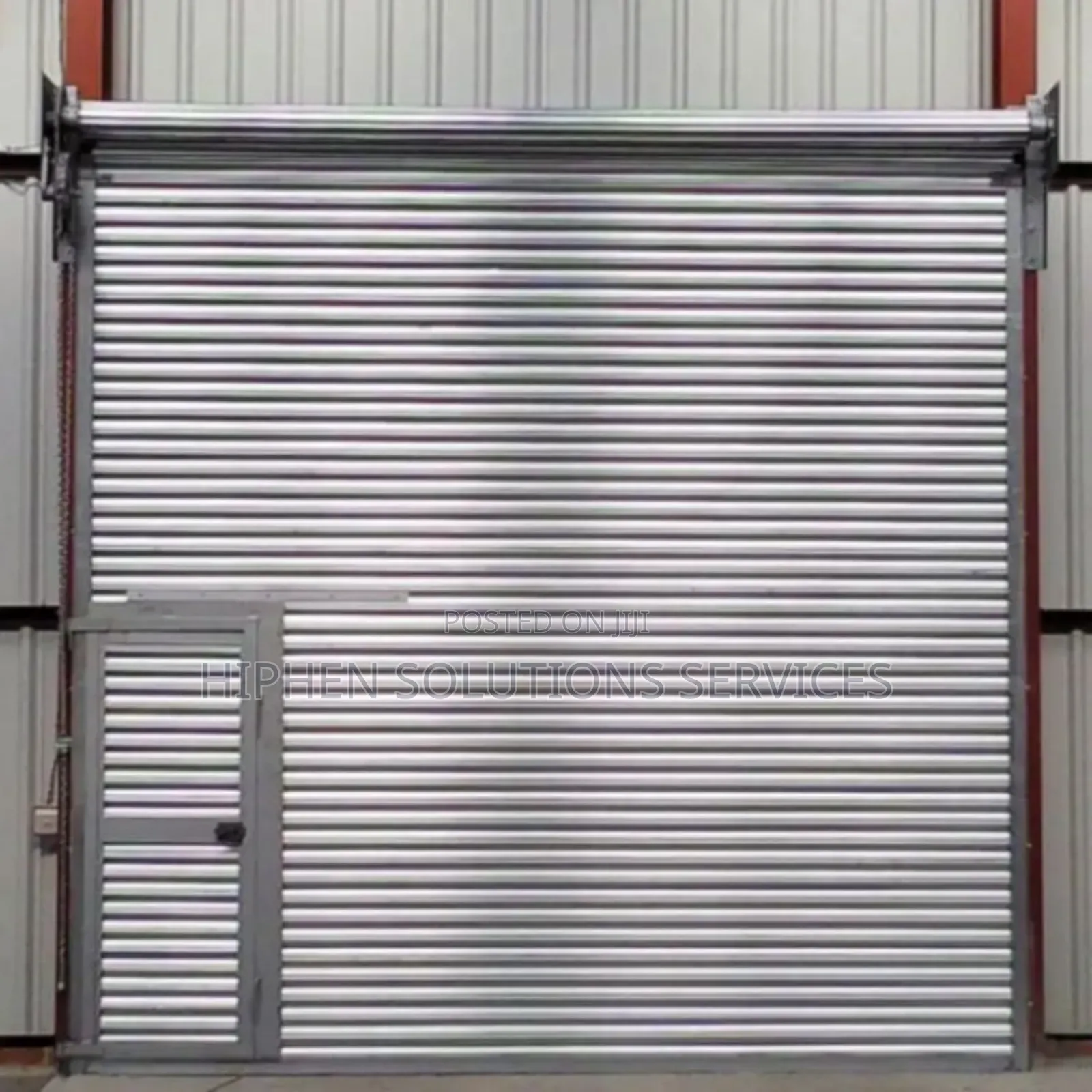 Roller Shutter Door Front Entrance
