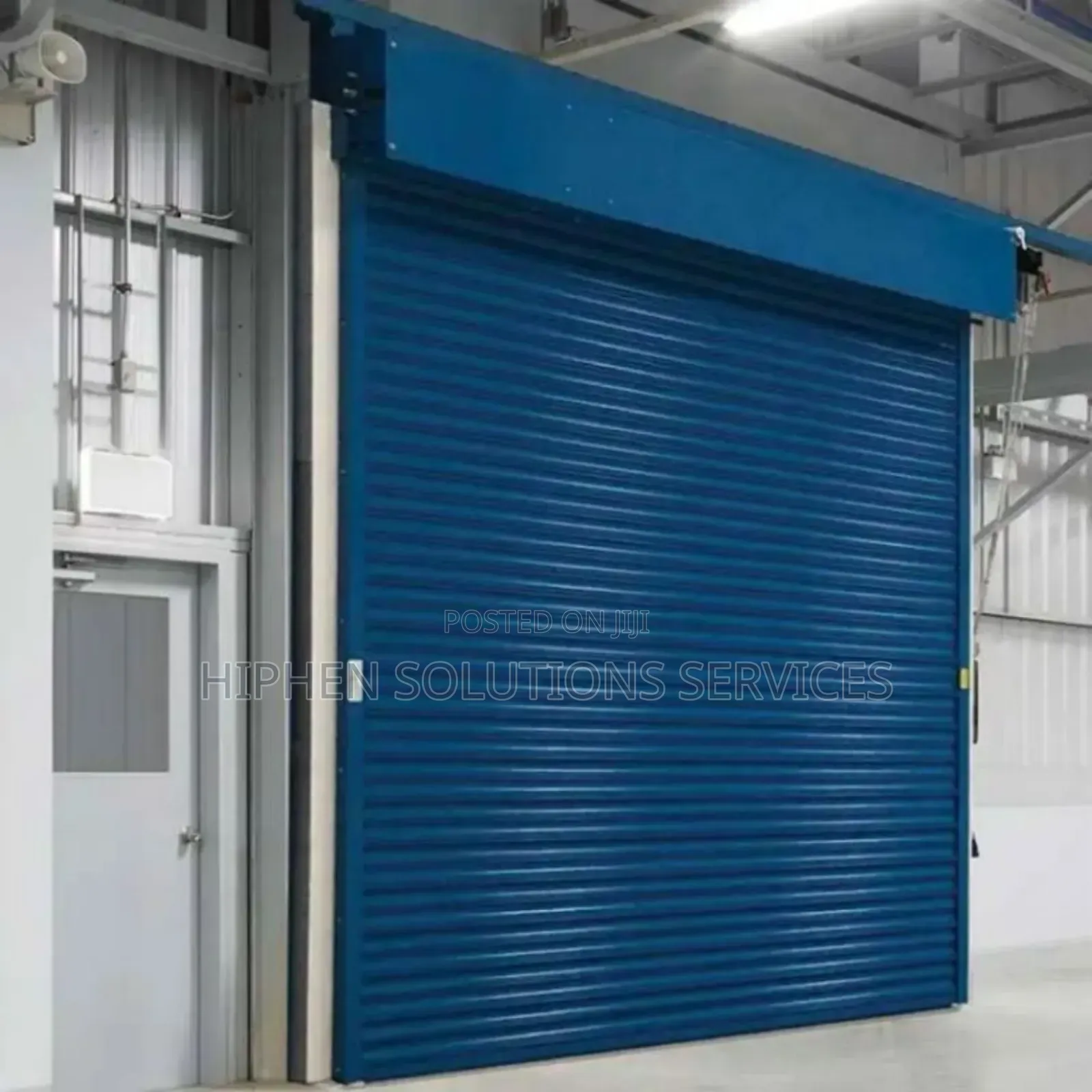 Roller Shutter Doors Galvanized