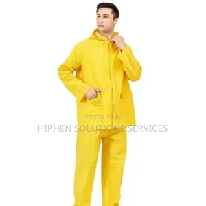 Rain Coat Pvc Up And Down