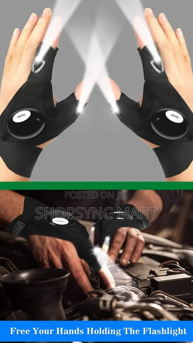 Led Gloves for Home Repairs Emergency Use