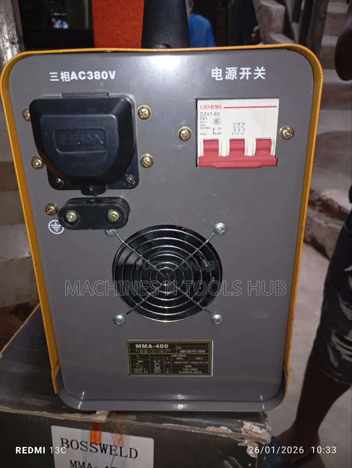 Mma400 Bossweld Inverter Welding Machine