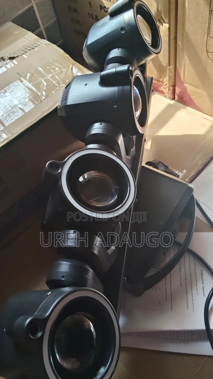 4 Heads Warship Moving Head