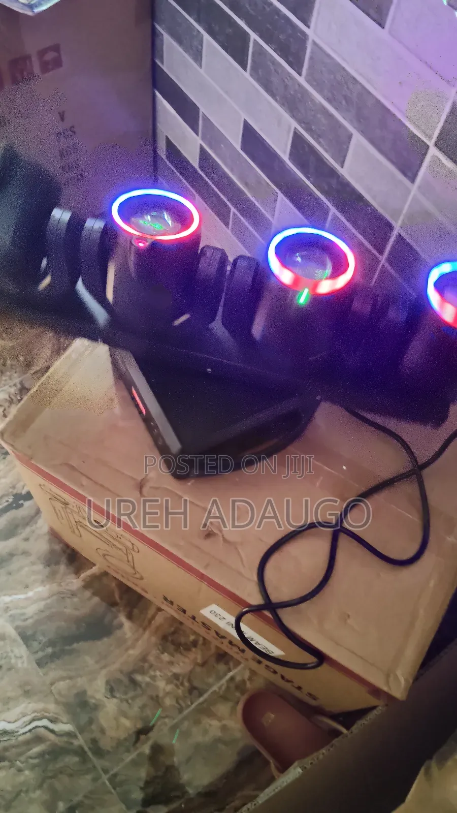 4 Heads Warship Moving Head
