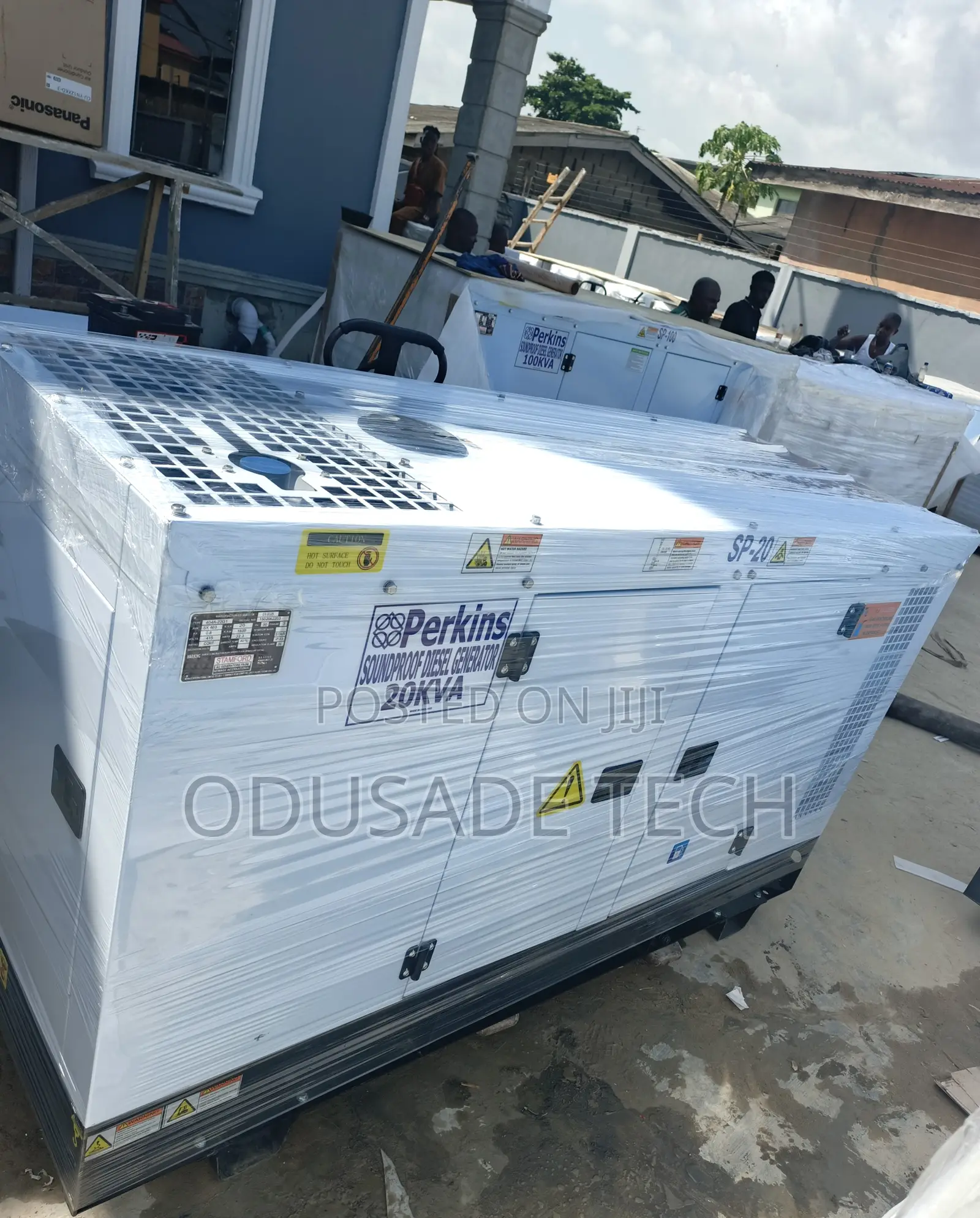 Perkins 20kva Low Sound Generator –
