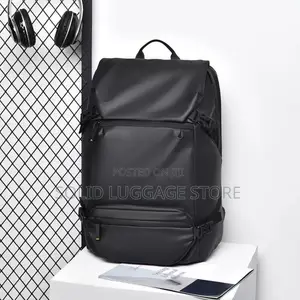Leather Laptop Backpack
