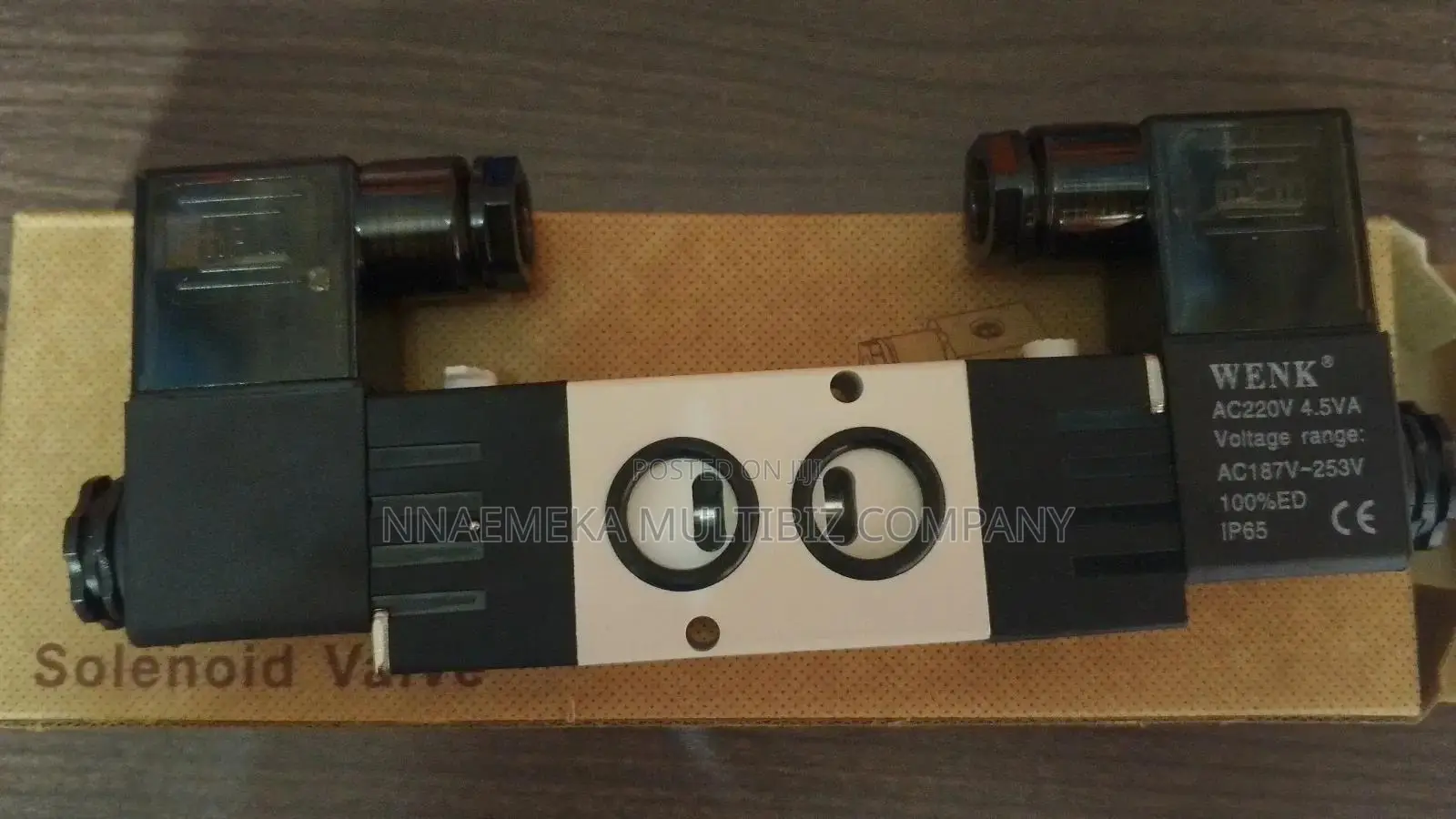 Pneumatic Valve Double Coil
