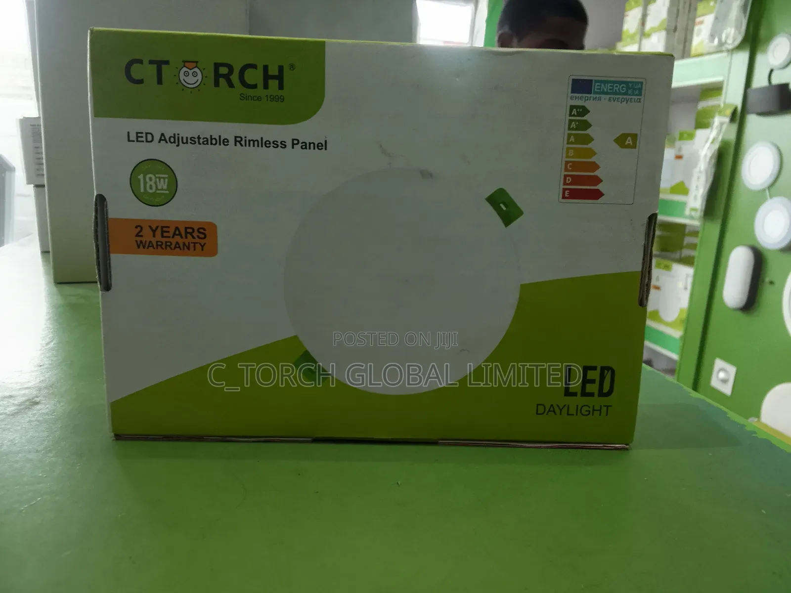 C_torch 18w Frameless Pop Light