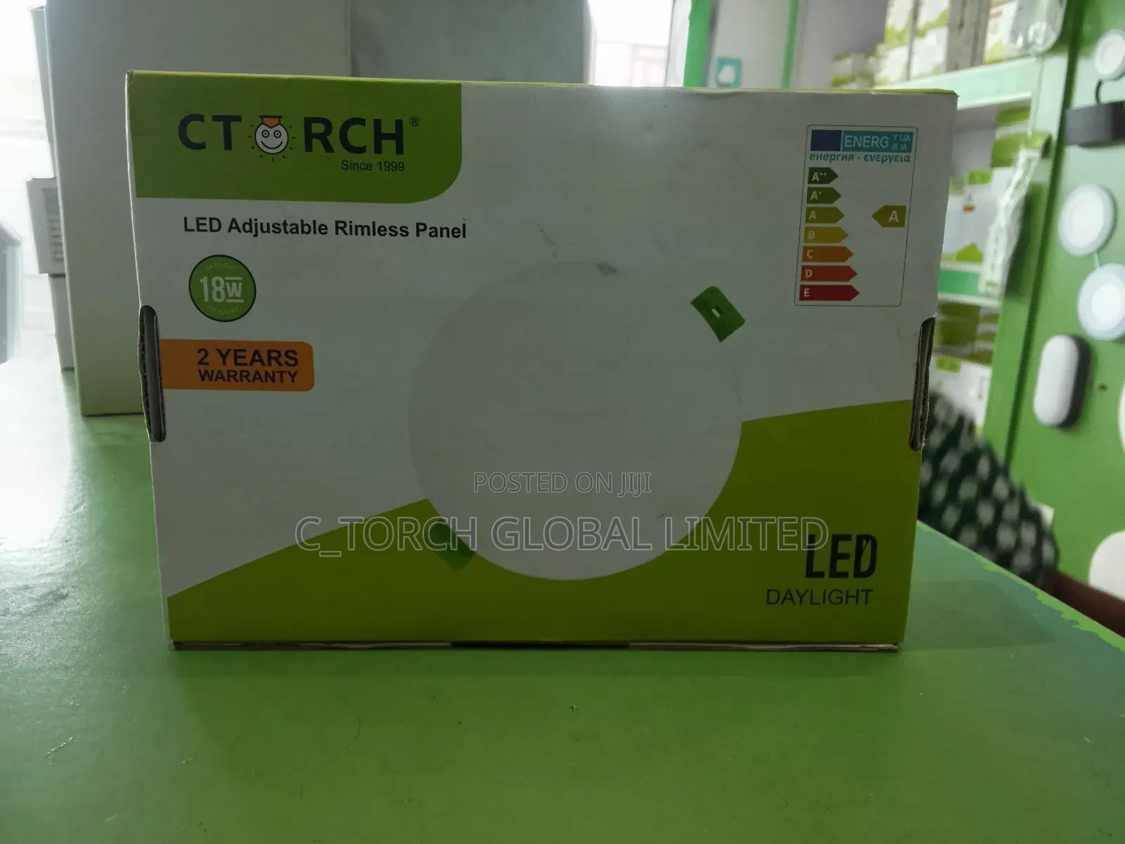 C_torch 18w Frameless Pop Light