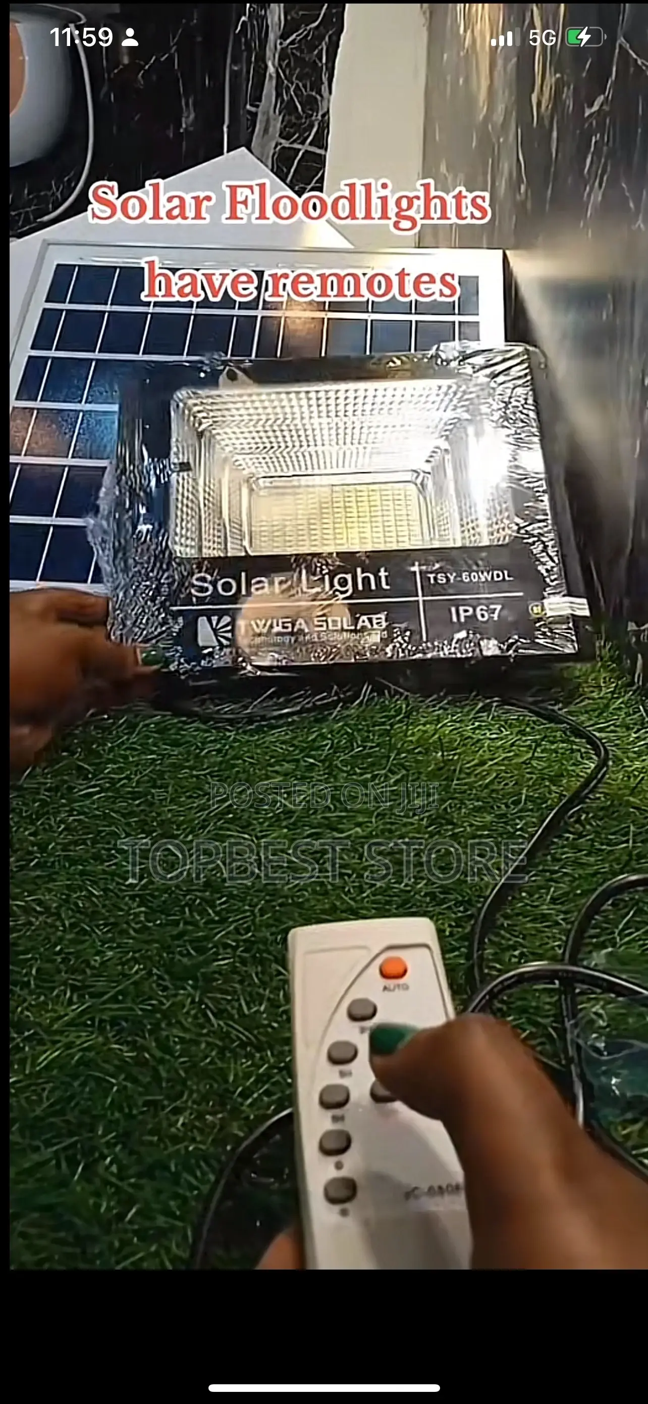 Original Solar Floodlight High Quality