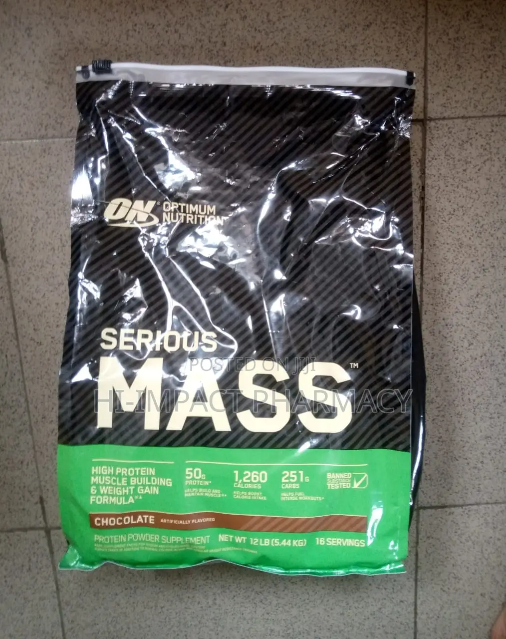 On Serious Mass Gainer 12 Lb