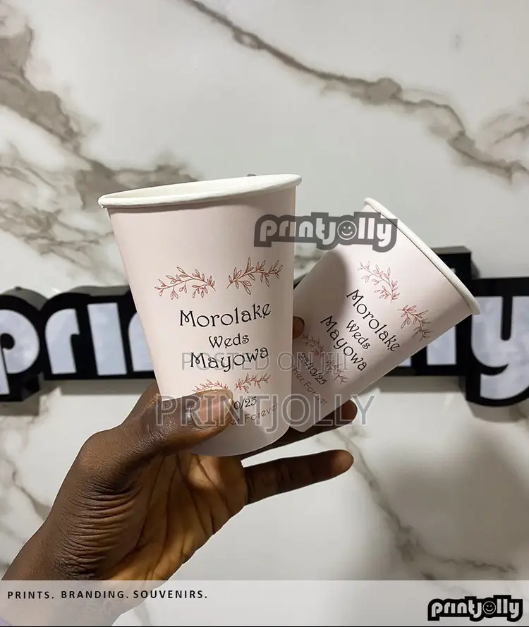 Customized Branded Printed Paper Cup Party Cup