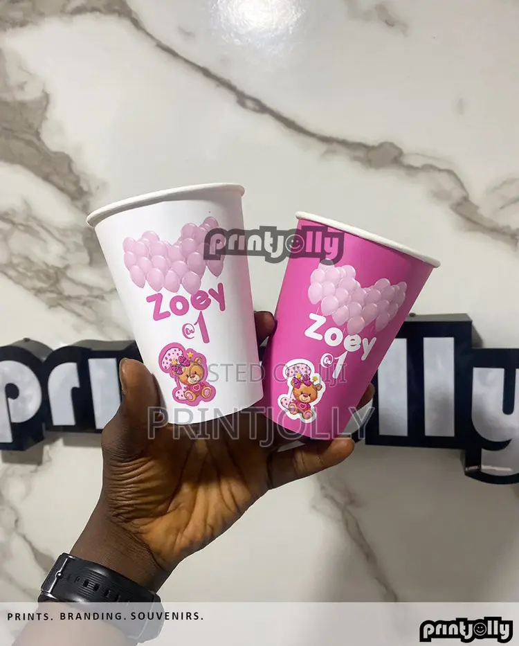 Customized Branded Printed Paper Cup Party Cup