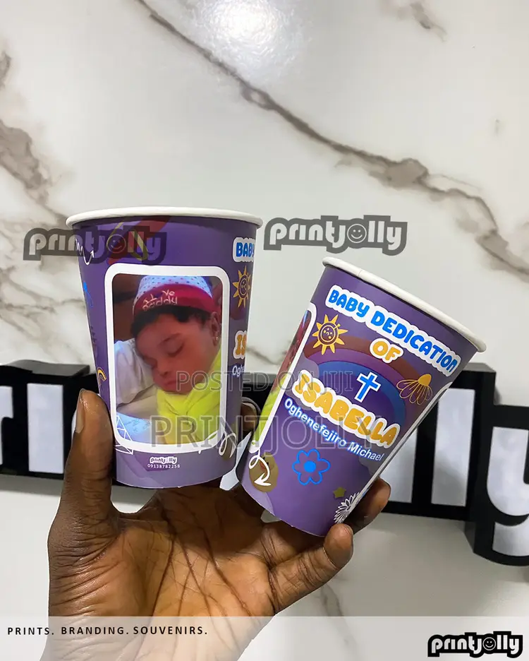 Customized Branded Printed Paper Cup Party Cup