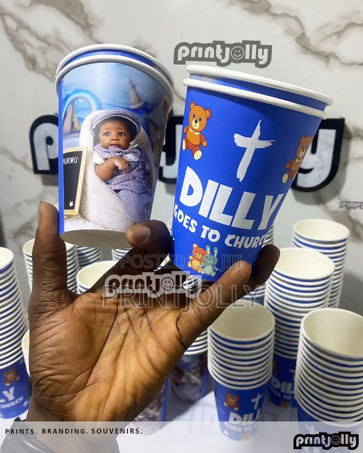 Customized Branded Printed Paper Cup Party Cup
