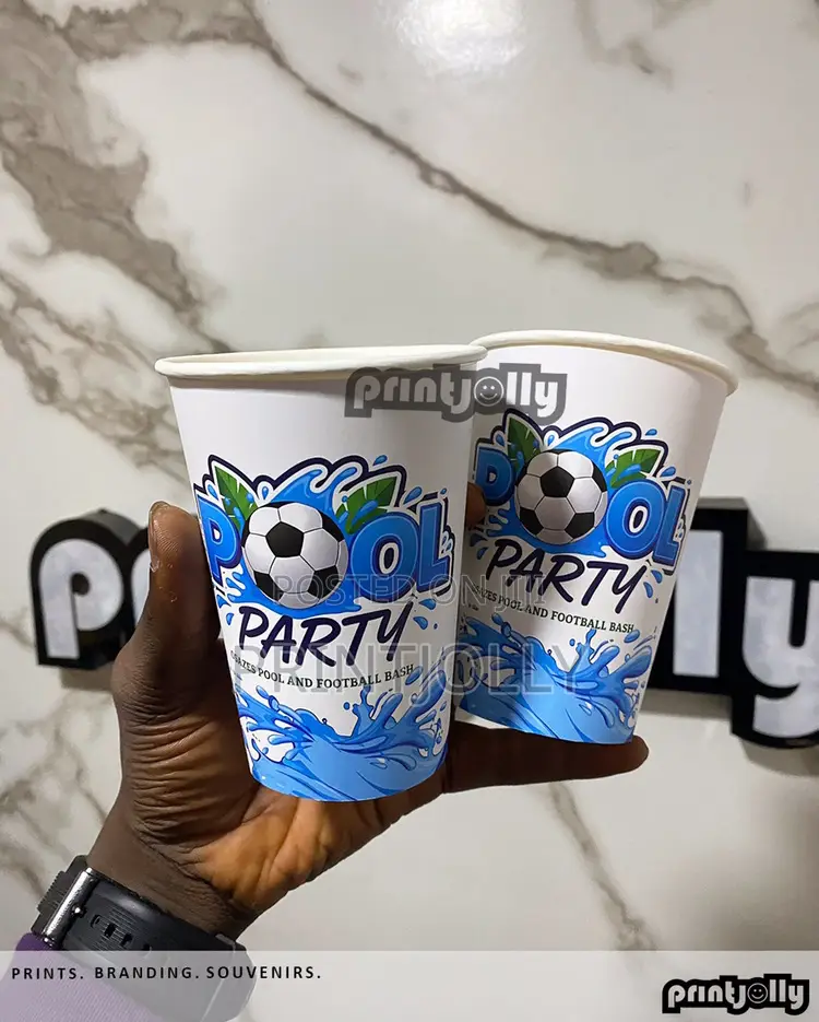 Customized Branded Printed Paper Cup Party Cup