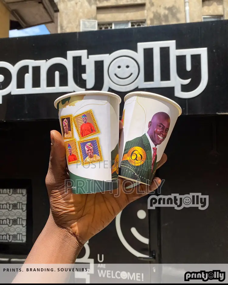 Customized Branded Printed Paper Cup Party Cup