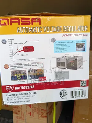Qasa 5000va (5kva) Automatic Voltage Regulator Digital