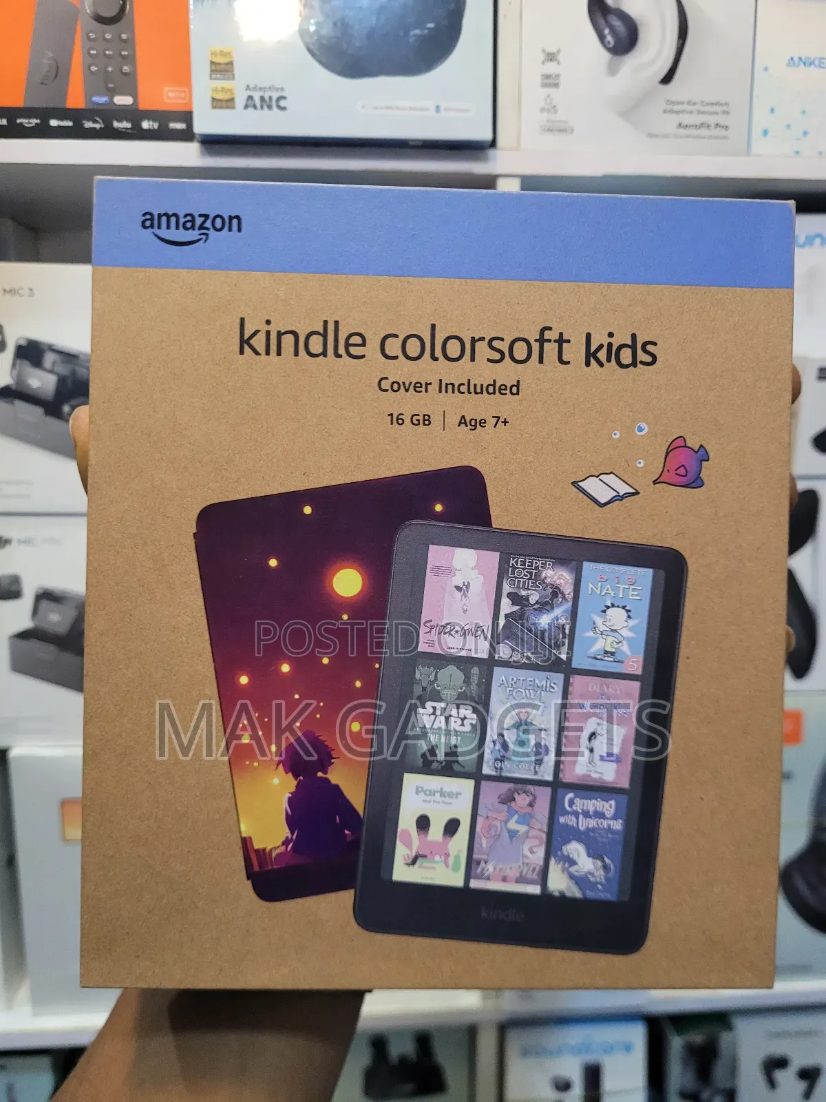 New Amazon Kindle Kids Edition 16 GB Black