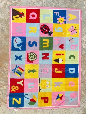 Colorful Alphabet Baby Rug