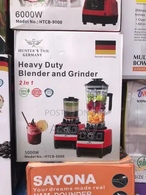 Hunter Tail Germany Heavy Duty Blender and Grinder