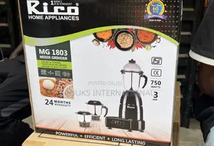 Rico Mixer Blender Grinder- Heavy Duty Motor-750 Watts