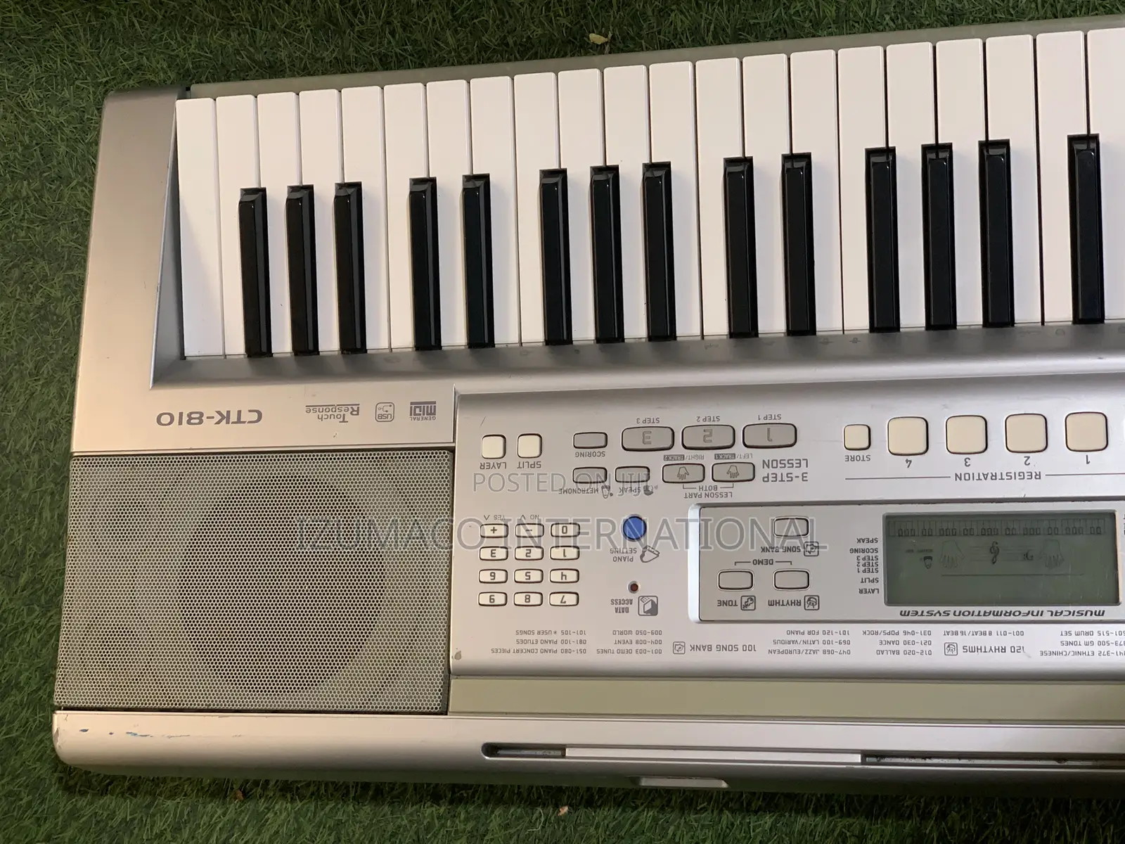Portable Casio CTK-810 Electronic Keyboard Affordable Reliable