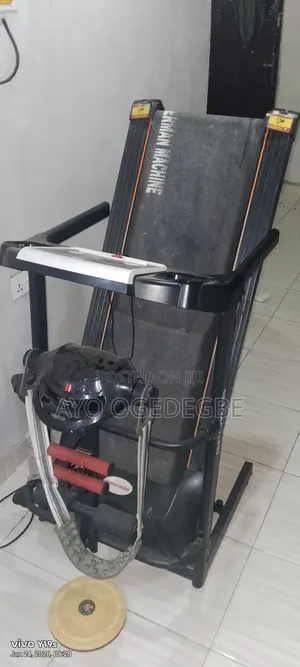 Treadmill and Waist Massager