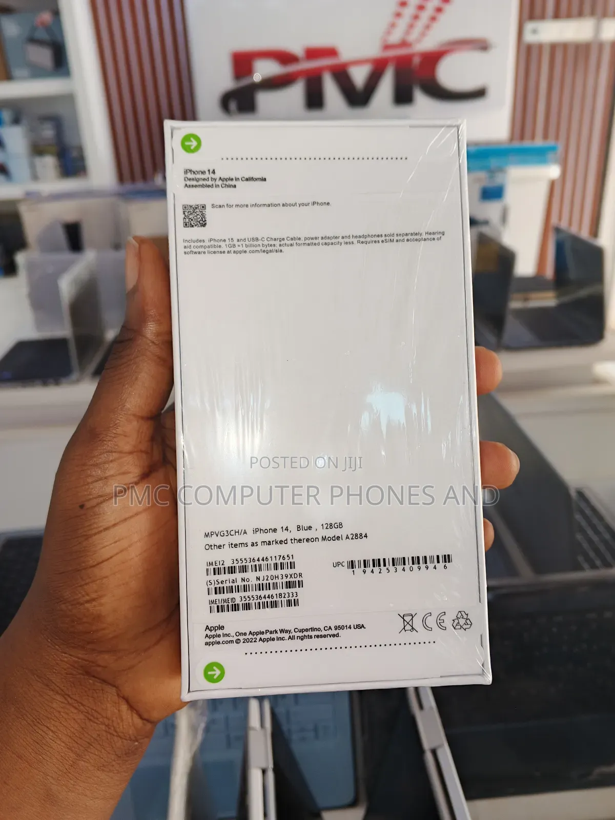 New Apple iPhone 14 128 GB Blue