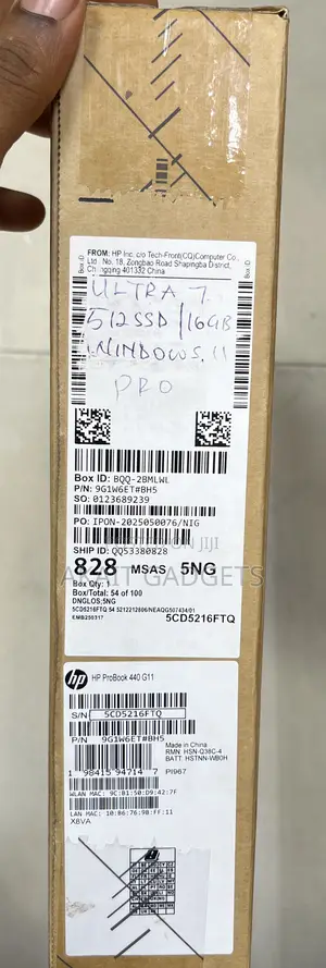 New Laptop HP ProBook 440 16GB Intel Core Ultra 7 SSD 512GB