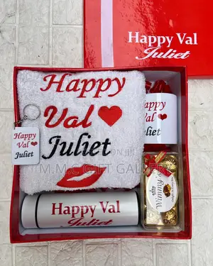 Customized Towel, Mug and Flask