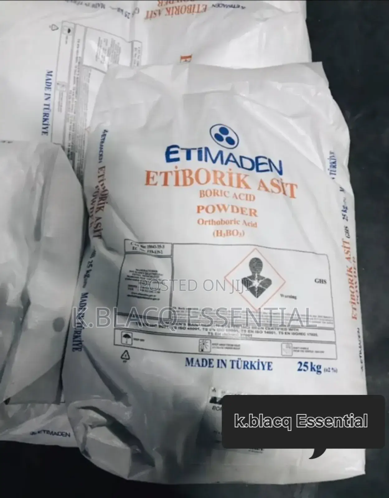 Boric Acid (25kg)