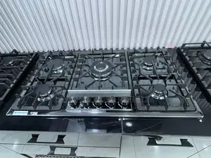 Original 5 Burner Stainless Built-in Gas Hob.