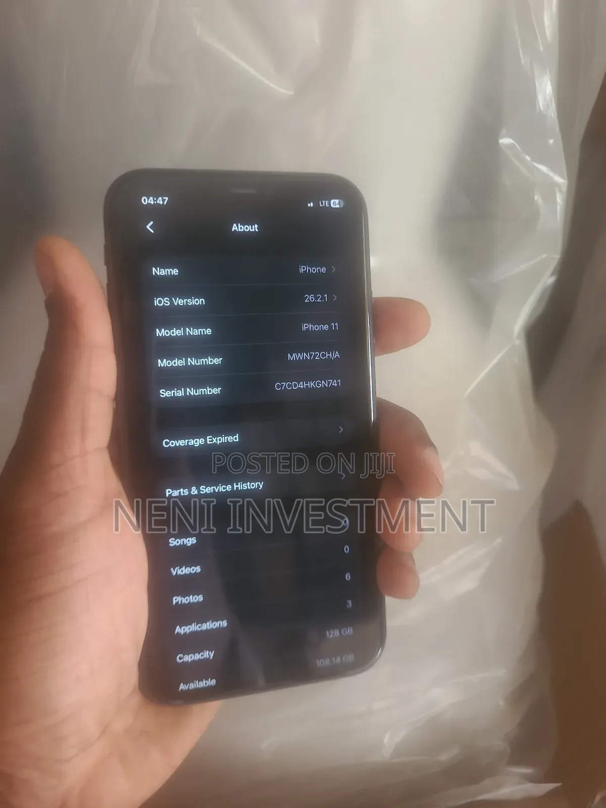 Apple iPhone 11 128 GB Black